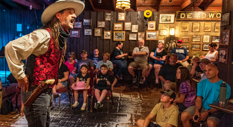 USA South Dakota Shooting Of Wild Bill Deadwood Foto Travel South Dakota